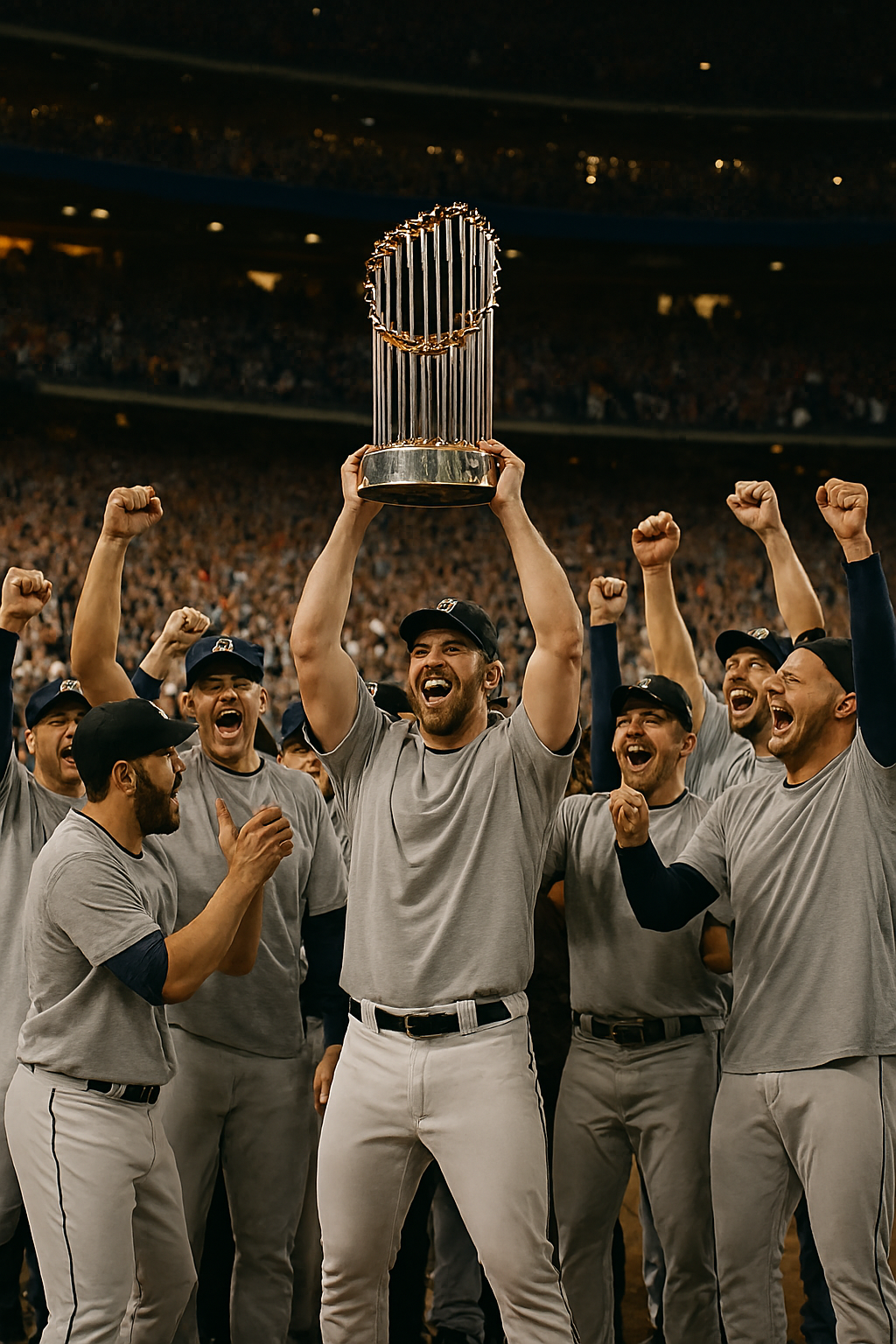 MLB 世界大賽冠軍頒獎的榮耀瞬間