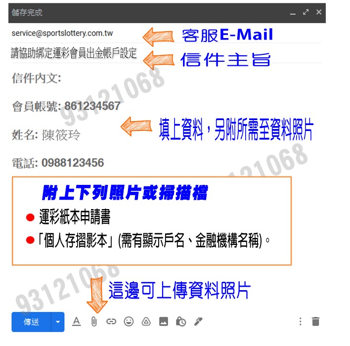 台灣運彩 MAIL客服